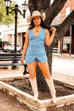 Load image into Gallery viewer, The Slater Romper in Denim