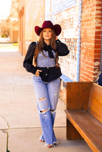 Load image into Gallery viewer, The Gringa Tie Top in Black