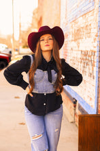 Load image into Gallery viewer, The Gringa Tie Top in Black