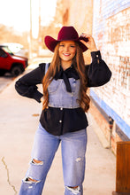 Load image into Gallery viewer, The Gringa Tie Top in Black