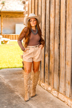 Load image into Gallery viewer, The Sula Shorts in Taupe