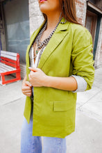 Load image into Gallery viewer, The Shea Blazer in Kiwi