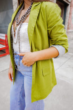 Load image into Gallery viewer, The Shea Blazer in Kiwi
