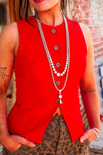 Load image into Gallery viewer, The Nero Top in Scarlet