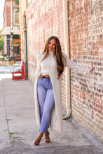 Load image into Gallery viewer, The Bellini Sweater Tunic in Ecru