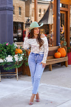 Load image into Gallery viewer, The Grady Top in Cream