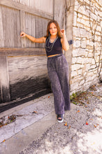 Load image into Gallery viewer, The Robin Wide Leg Pants in Charcoal