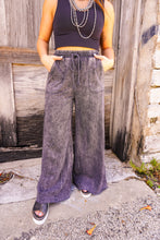 Load image into Gallery viewer, The Robin Wide Leg Pants in Charcoal
