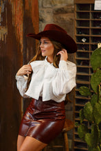 Load image into Gallery viewer, The Milana Leather Skirt