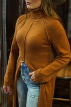 Load image into Gallery viewer, The Bellini Sweater Tunic in Camel