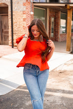 Load image into Gallery viewer, The Annie Peplum Top