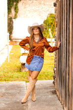 Load image into Gallery viewer, The Havre Denim Skort