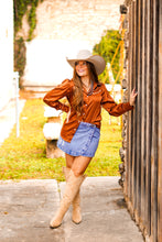 Load image into Gallery viewer, The Havre Denim Skort