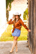 Load image into Gallery viewer, The Havre Denim Skort