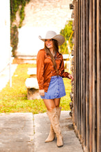 Load image into Gallery viewer, The Havre Denim Skort