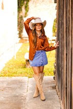 Load image into Gallery viewer, The Havre Denim Skort