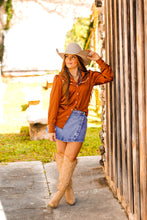 Load image into Gallery viewer, The Havre Denim Skort
