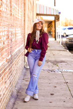 Load image into Gallery viewer, The Romer Top in Plum