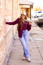 Load image into Gallery viewer, The Romer Top in Plum