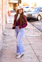 Load image into Gallery viewer, The Romer Top in Plum