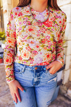 Load image into Gallery viewer, The Resor Mesh Top in Cream