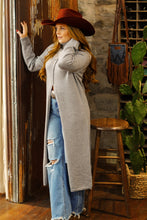 Load image into Gallery viewer, The Bellini Sweater Tunic in Heather Grey
