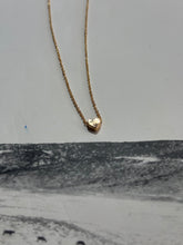 Load image into Gallery viewer, Dainty Block Heart Necklace