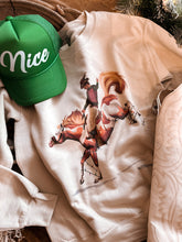 Load image into Gallery viewer, The Festive Bronc Ridin' Crewneck