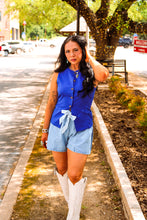 Load image into Gallery viewer, The Nero Top in Royal Blue