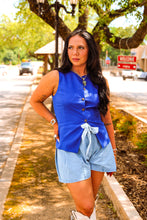 Load image into Gallery viewer, The Nero Top in Royal Blue