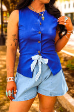 Load image into Gallery viewer, The Nero Top in Royal Blue