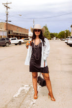 Load image into Gallery viewer, Pretty in Satin Dress