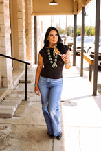 Load image into Gallery viewer, The Elara Top in Black