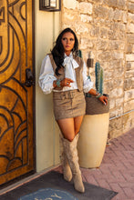 Load image into Gallery viewer, The Buckskin Beauty Skirt