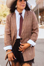 Load image into Gallery viewer, The Prairie Plaid Blazer