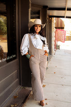 Load image into Gallery viewer, The Sagebrush Striped Jumpsuit