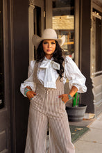 Load image into Gallery viewer, The Sagebrush Striped Jumpsuit