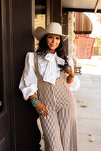 Load image into Gallery viewer, The Sagebrush Striped Jumpsuit