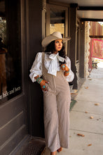 Load image into Gallery viewer, The Sagebrush Striped Jumpsuit