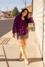 Load image into Gallery viewer, The Violet Vaquera Top