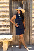 Load image into Gallery viewer, The Blues Charmer Dress