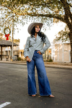 Load image into Gallery viewer, The Western Whimsy Top in Green