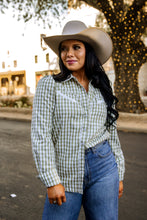Load image into Gallery viewer, The Western Whimsy Top in Green