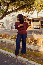 Load image into Gallery viewer, The Amber Sweater in Cocoa