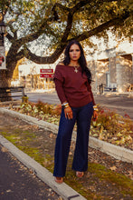 Load image into Gallery viewer, The Amber Sweater in Cocoa