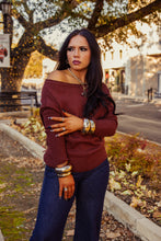 Load image into Gallery viewer, The Amber Sweater in Cocoa