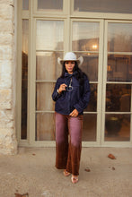 Load image into Gallery viewer, The Saddle Rag Indigo Top