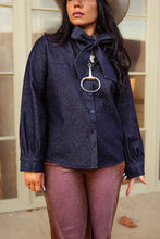 Load image into Gallery viewer, The Saddle Rag Indigo Top