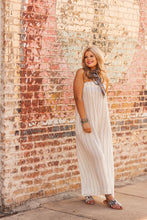 Load image into Gallery viewer, The Prairie Pinstripe Jumpsuit
