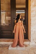 Load image into Gallery viewer, The Ines Jumpsuit in Mocha
